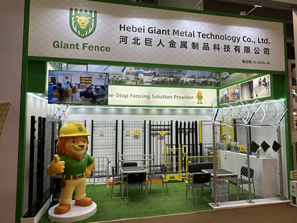 The overview of canton fair booth.