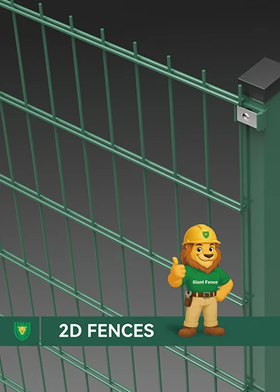 A data sheet cover of 2D Fence
