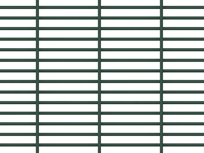 A fence panel detail structure of 358 High Security Type airport fence.