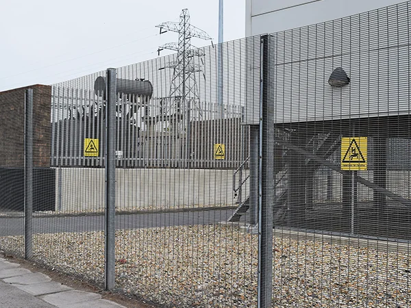 The 358 high security fences are installed in the power plant
