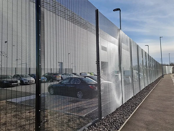 The 358 high security fences are installed in the industrial zone.