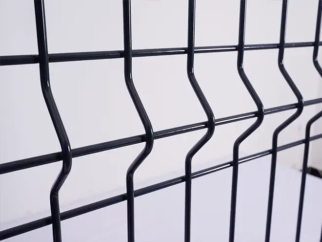 The detail of curves of 3D fence.