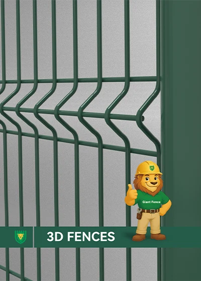 A data sheet cover of 3D Fence