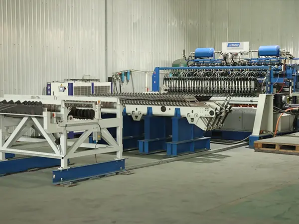 The Schlatter welding equipment in the workshop