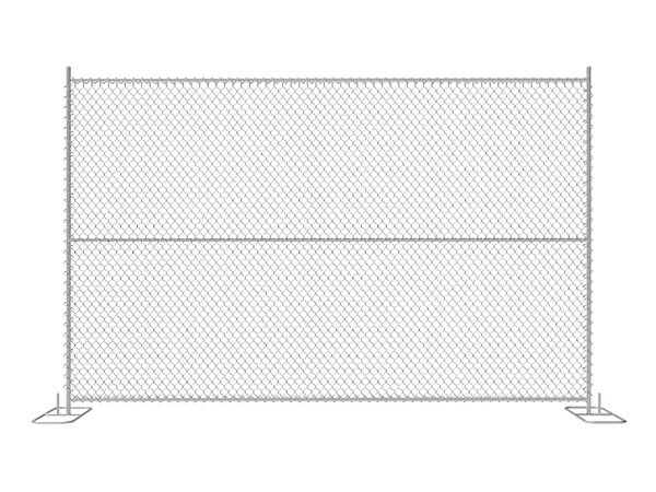 Two pieces of America Temporary Fencing panels.