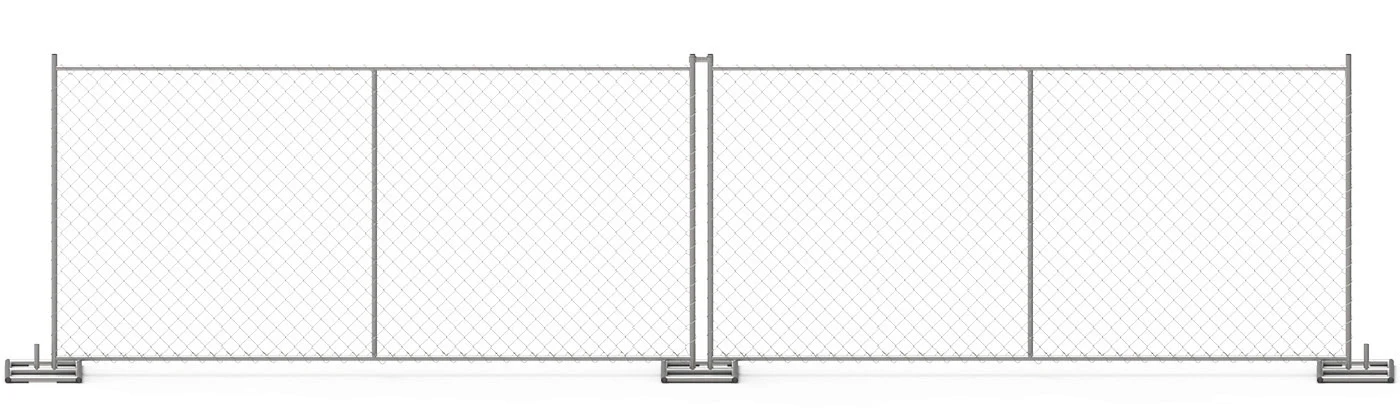 A piece of America temporary fences.
