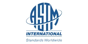 An logo of ASTM standard.