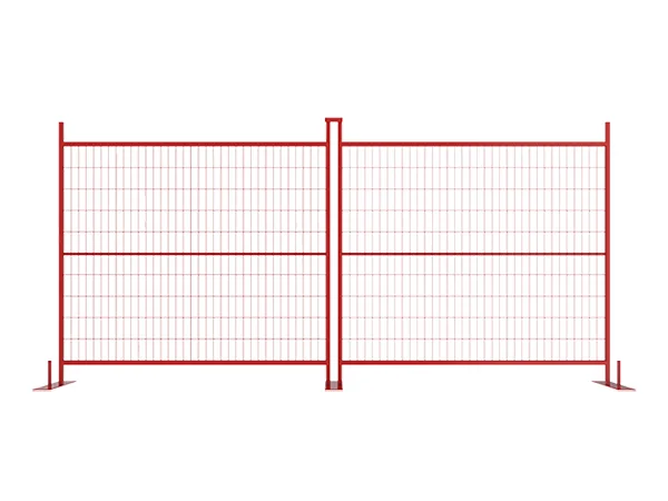 Two pieces of Australia Temporary Fencing panels.