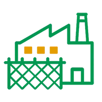 An icon of factory.