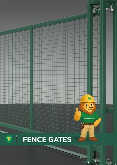 A data sheet cover of Fence Gate