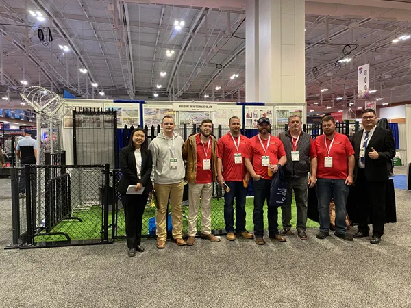 Group photo of customers attending FenceTech 2026