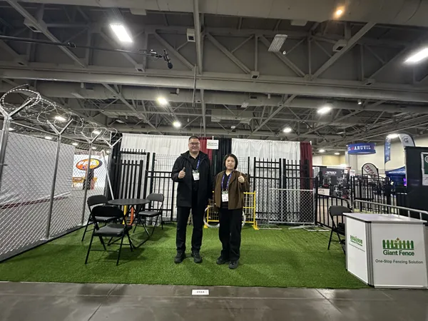 Giant Fence Interactive colleagues pose for a group photo at FenceTech 2026.