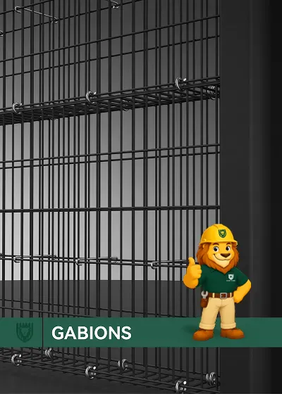 A data sheet cover of Gabion Wall