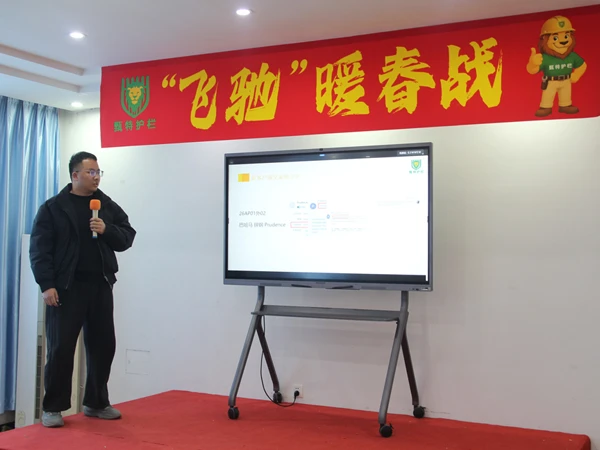 Colleagues shared experiences at the gallop warm spring battle