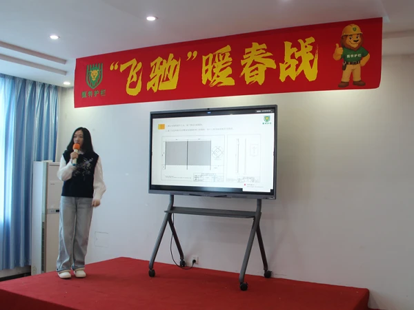 Colleagues shared experiences at the gallop warm spring battle