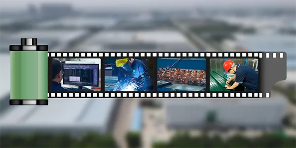 Different position workers are working.