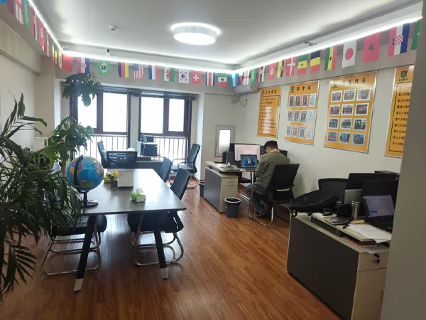 Interior of Giant Fence’s new office in Shijiazhuang