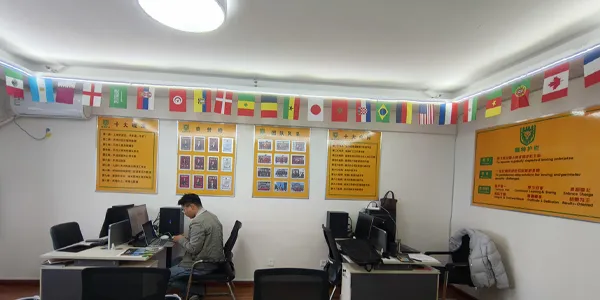 Intérieur du nouveau bureau de Giant Fence à Shijiazhuang