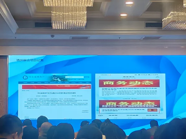 International Project Updates at the Hebei Provincial Foreign Trade Policy Training Session