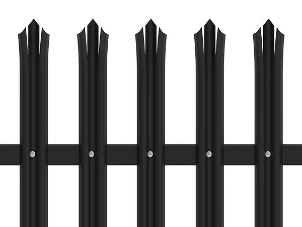 The palisade fence with W pale.