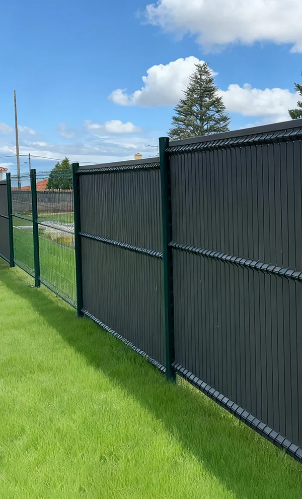 The 3D fences are protecting residence villa.