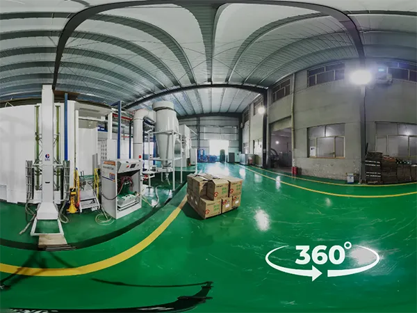 A Powder Coating Line VR image.