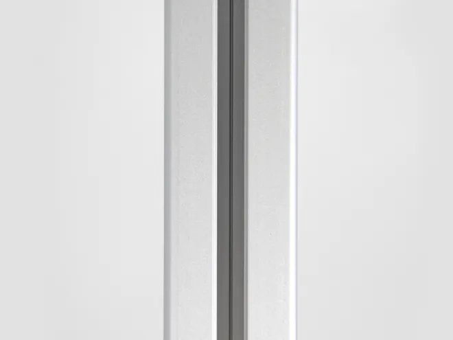A side view of workshop safety fence all welded type aluminum alloy.