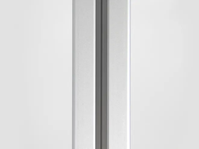 A side view of workshop safety fence arc light panel aluminum alloy.