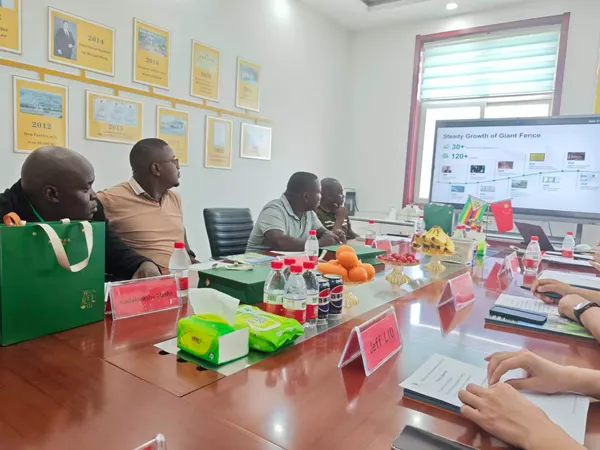 Technical meeting with Zimbabwe client